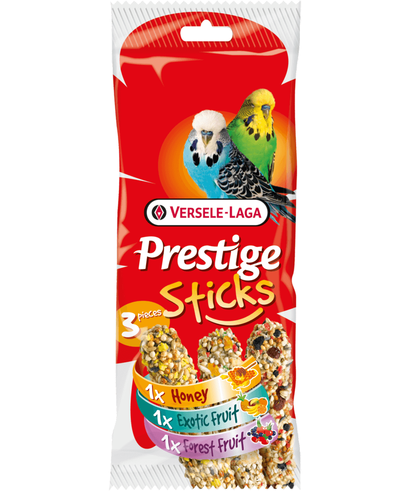 Sticks perusi, Versele-Laga Sticks Budgies Variety, 3 x 30 g