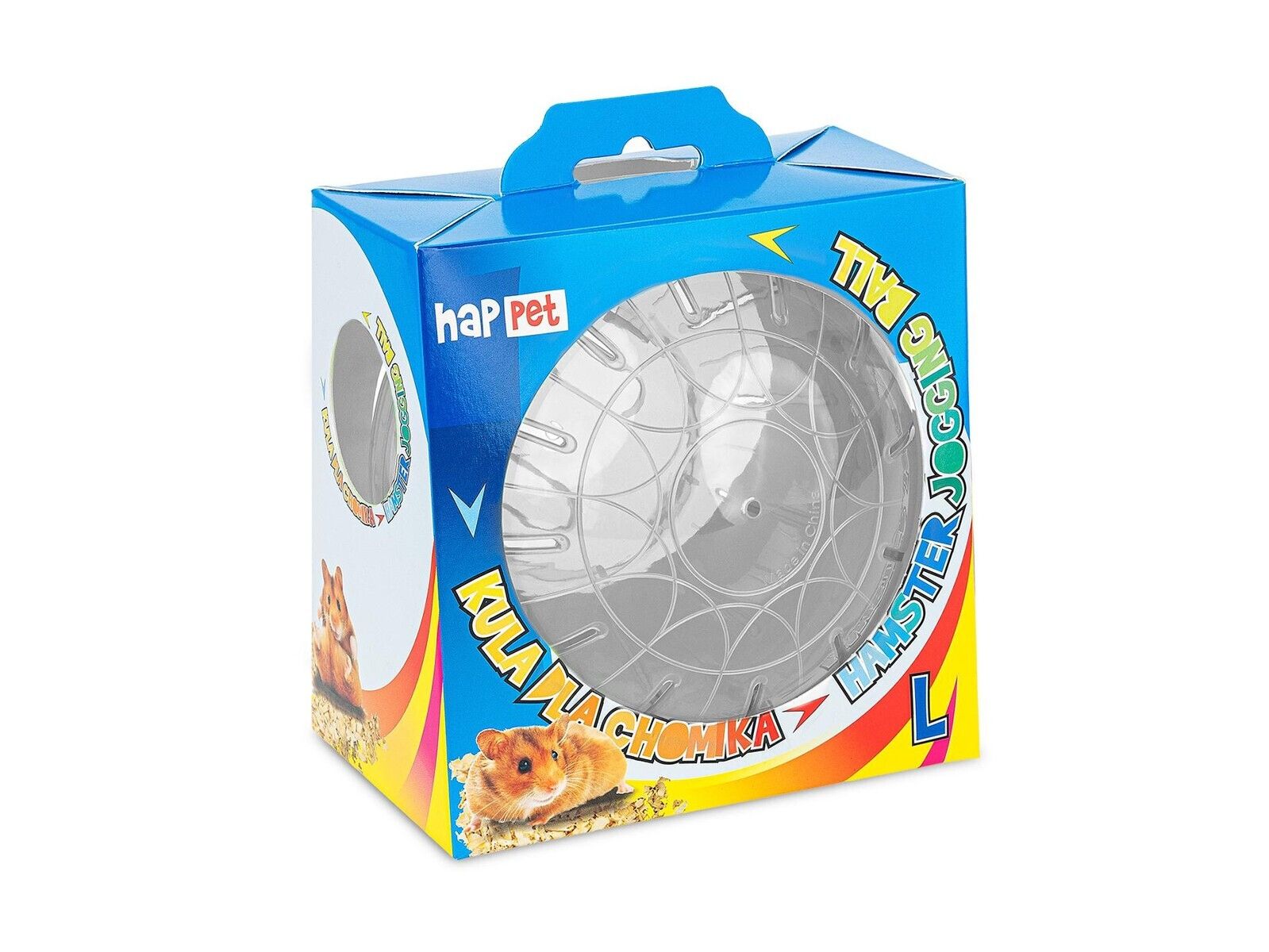 Happet Minge Alergare pentru Rozatoare, 14.5 cm, Transparenta