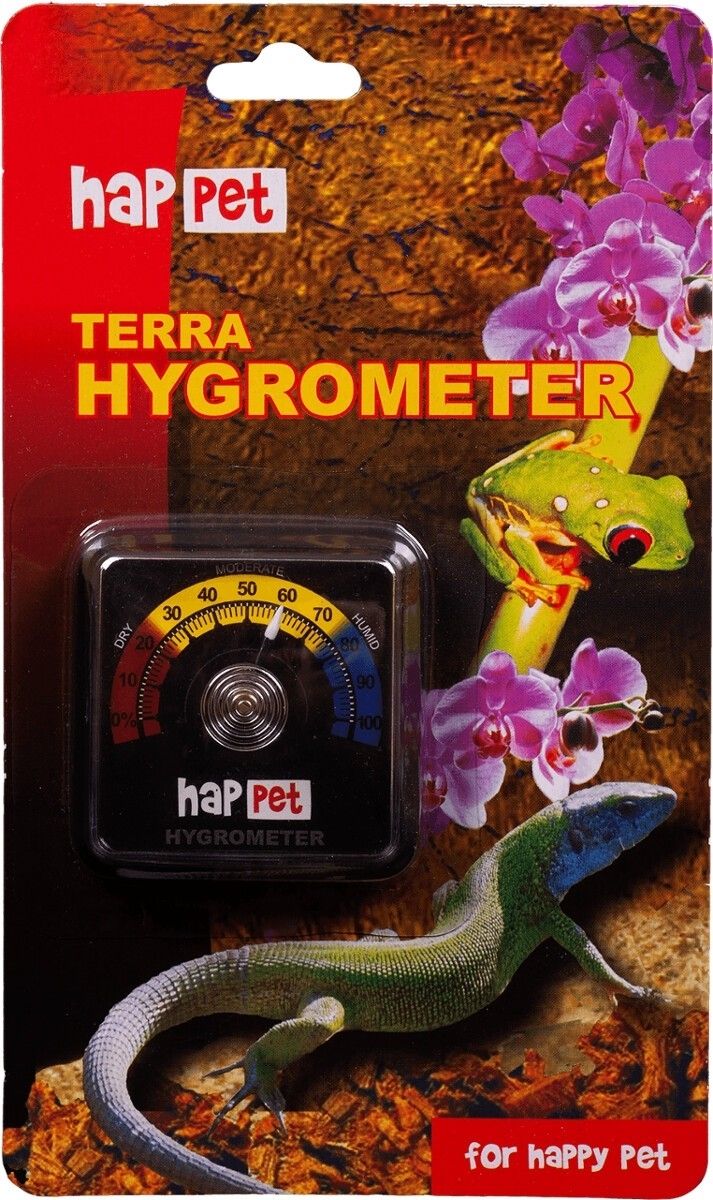 Happet, Higrometru pentru Terariu, 5x5 cm