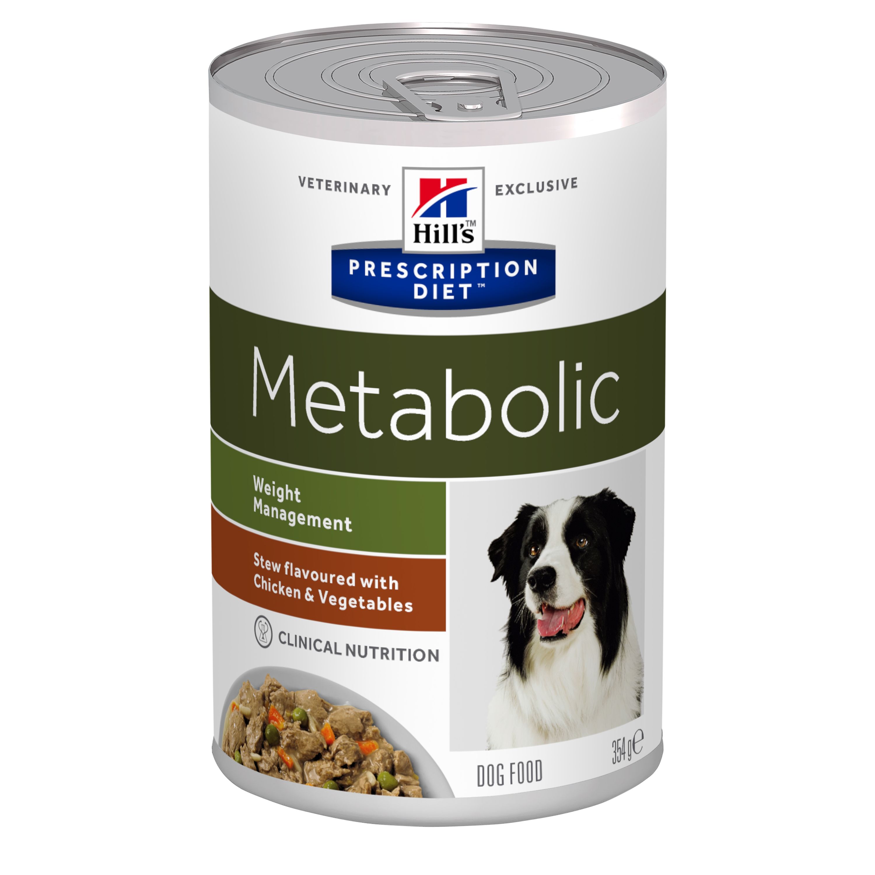 Hill’s PD Canine Metabolic Chicken and Vegetable Stew, 354 g 354 imagine 2022