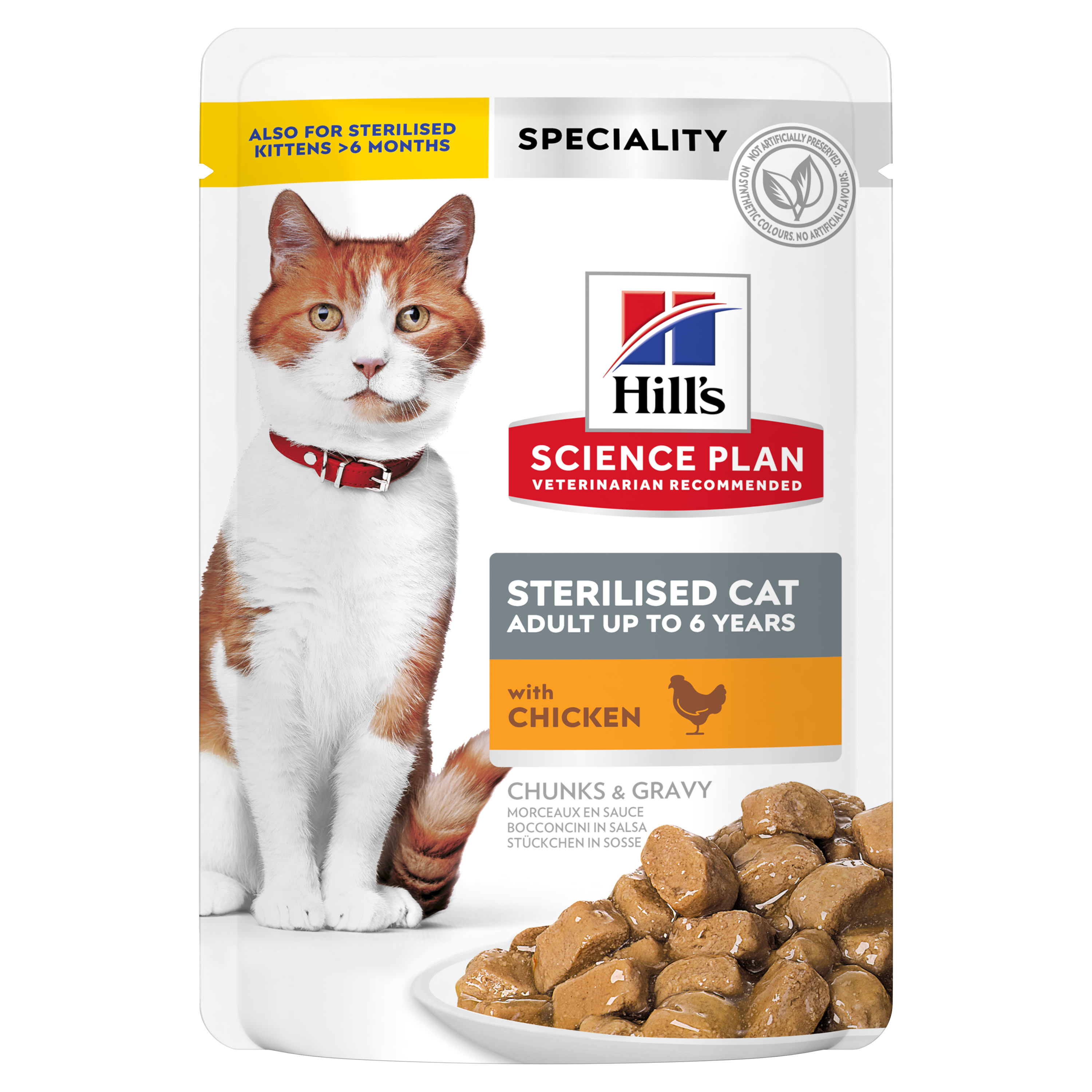 Hill\'s Science Plan Feline Sterilised Adult Chicken, 85 g
