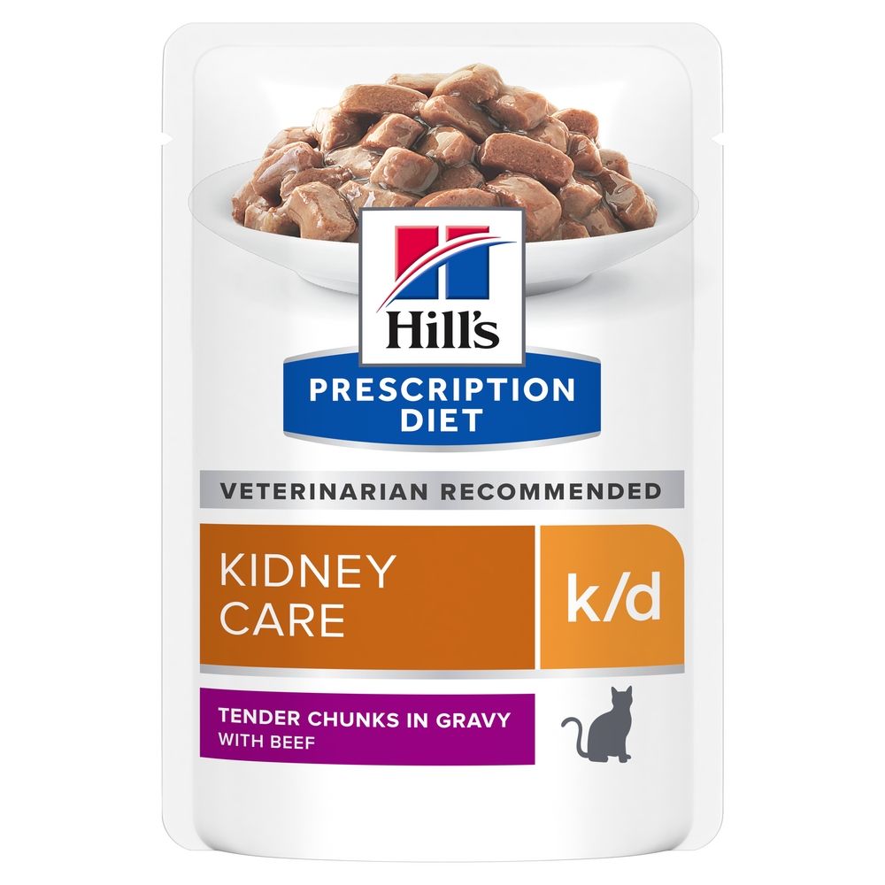 Hill\'s Prescription Diet Feline k/d Beef, 85 g