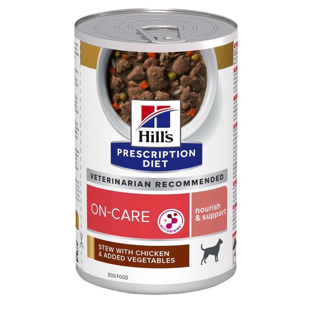 Hill\'s Prescription Diet Canine On-Care Chicken & Vegetables Stew, 354 g