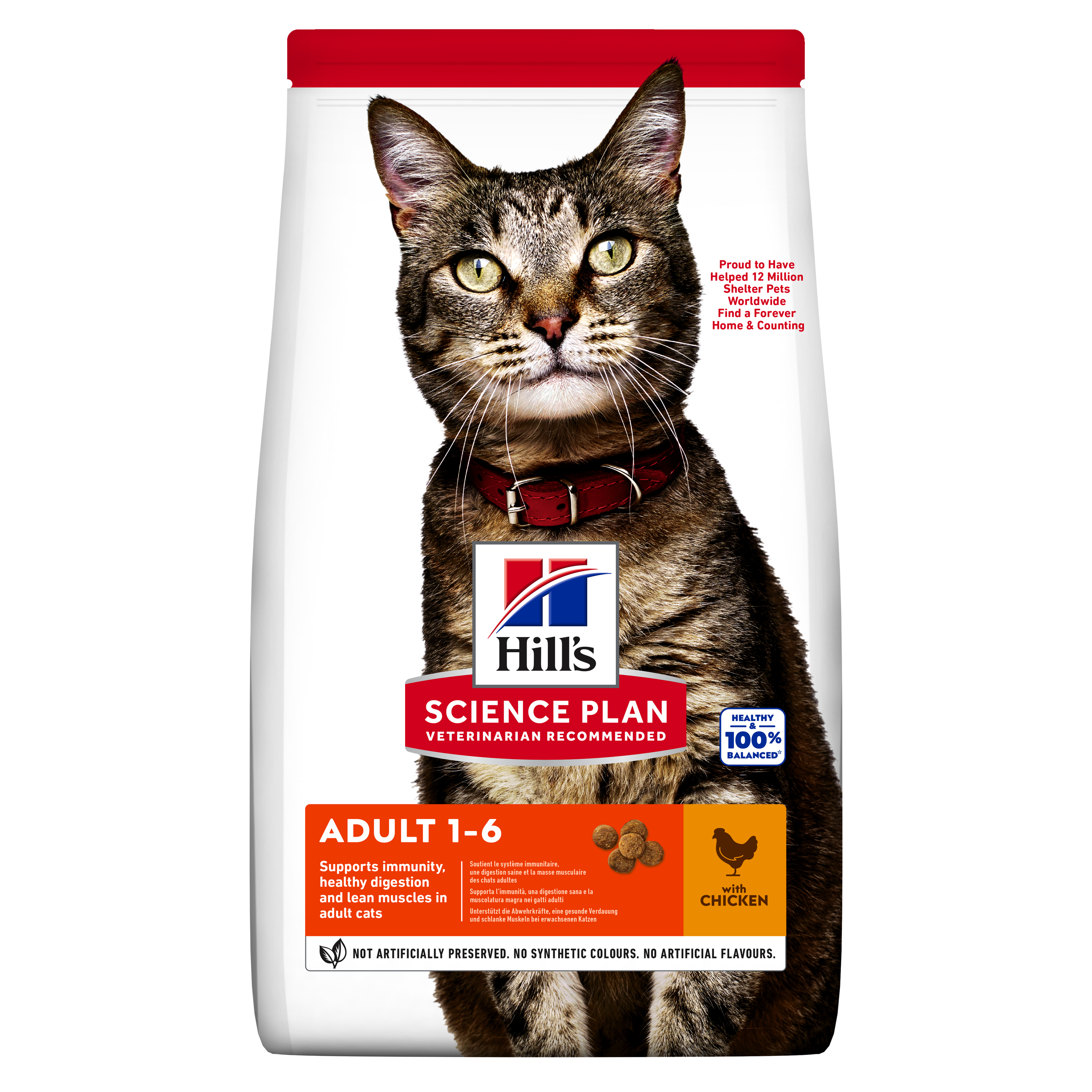 Hill\'s Science Plan Feline Adult Chicken, 1.5 kg