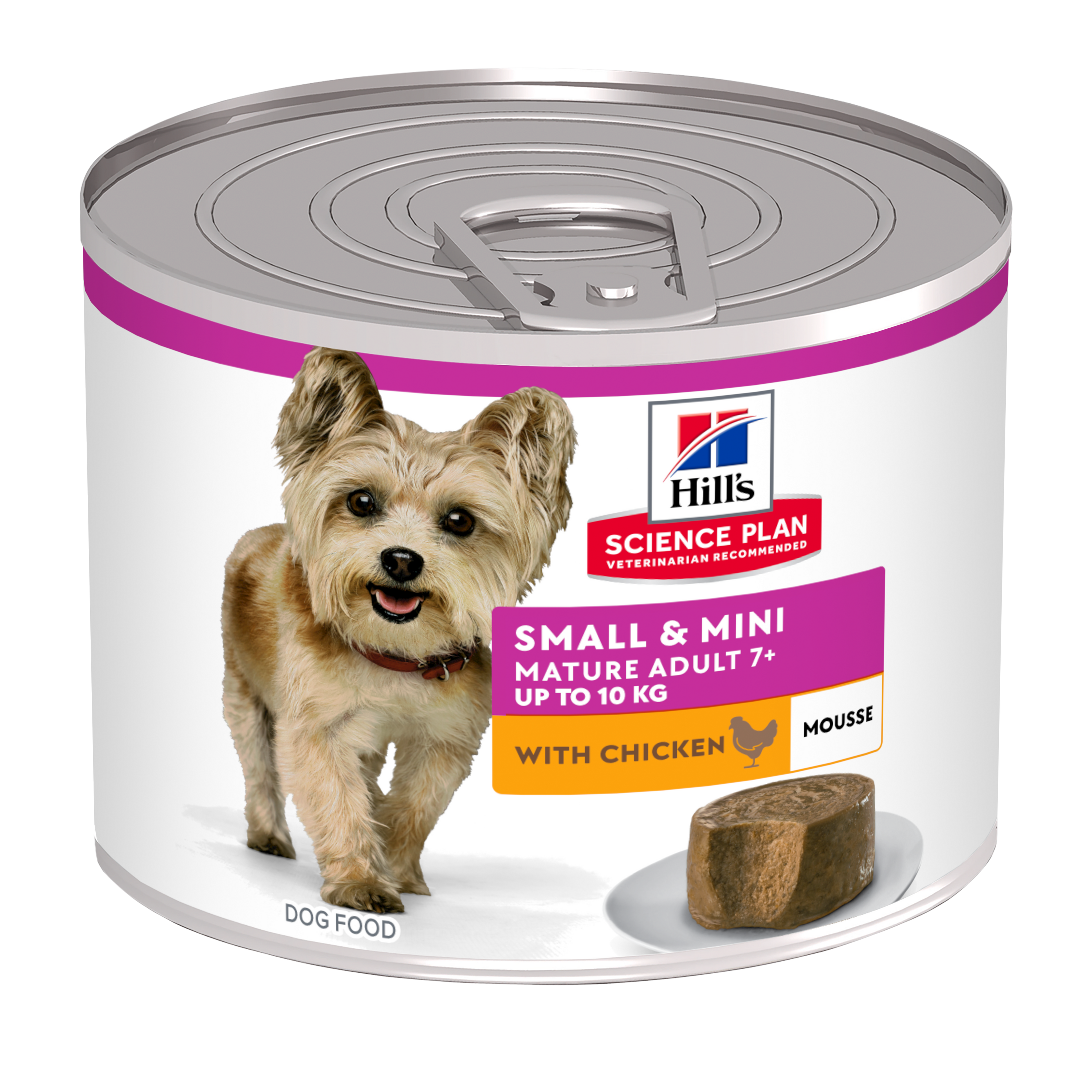 Hill\'s Science Plan Canine Mature Small & Mini Mousse Chicken, 200 g