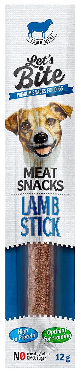 Brit Let’s Bite Meat Snacks Lamb Stick, 12 g
