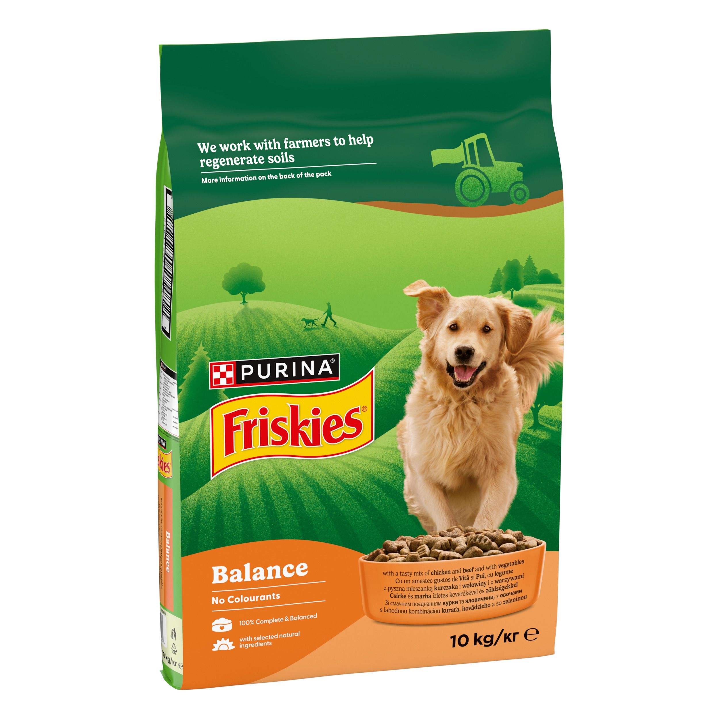 FRISKIES Dog, Adult, Caini Balance, 10 kg
