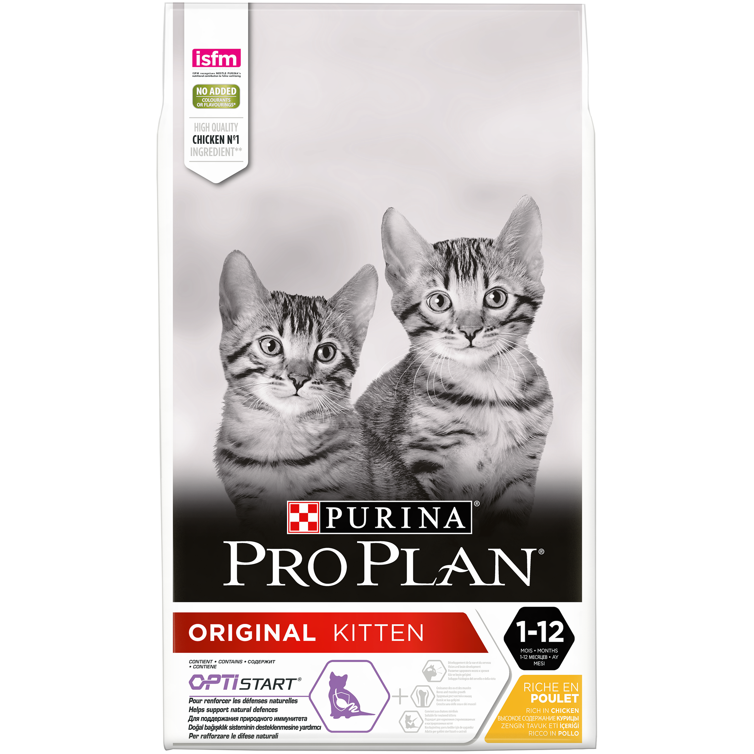 PRO PLAN Cat Original Kitten Chicken, 10 Kg