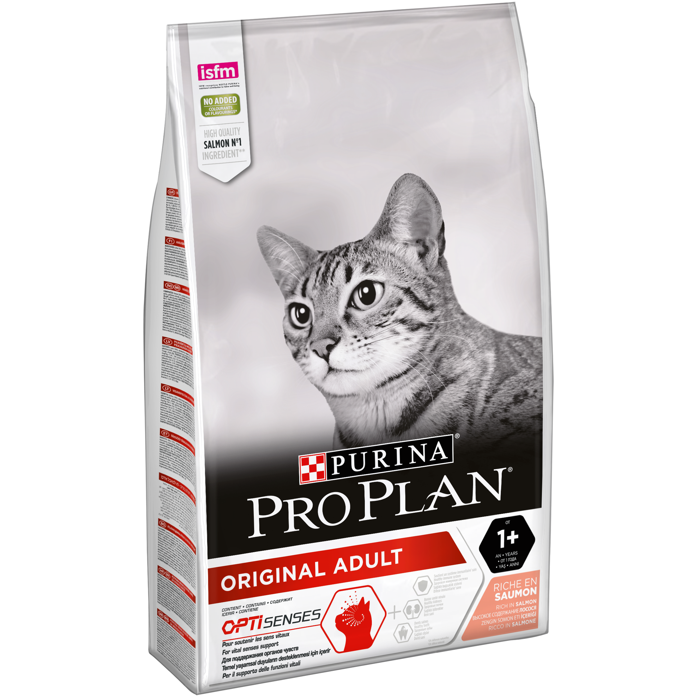 PRO PLAN Cat Original Adult Optisenses Somon, 10 kg Adult