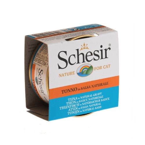 Schesir Cat Tuna in Natural Gravy, conserva, 70 g