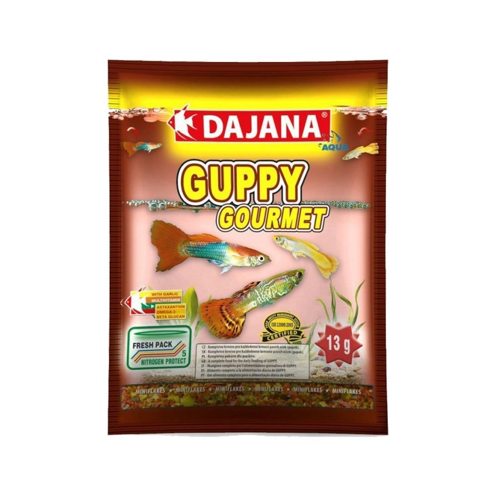 Dajana Pet Guppy Gourmet Fulgi, 80 ml