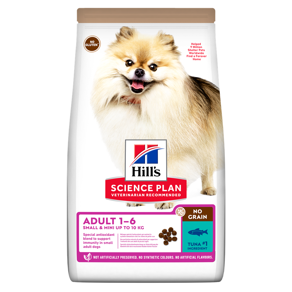 Hill\'s SP Canine Adult No Grain Small and Mini Tuna, 6 kg