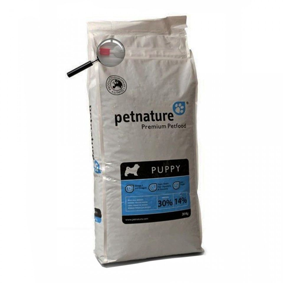 Petnature Puppy, Hrana Uscata Premium, 20 Kg