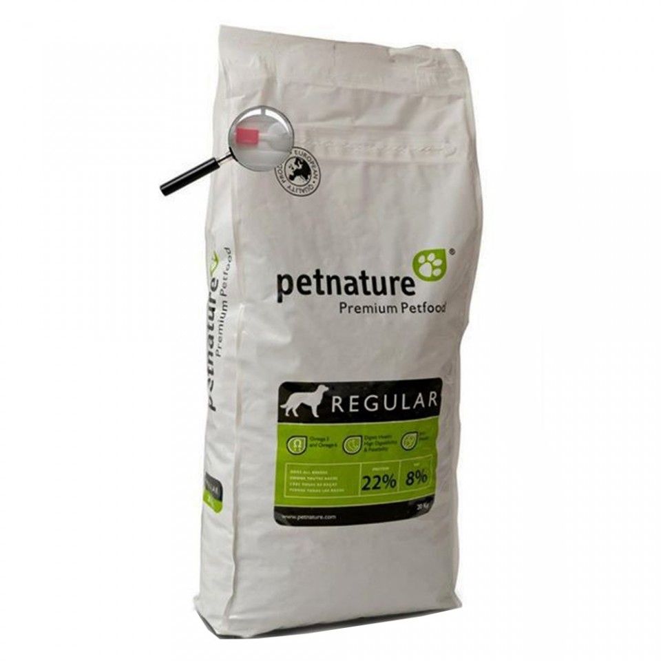Petnature Regular, hrana uscata premium, 3 kg câini