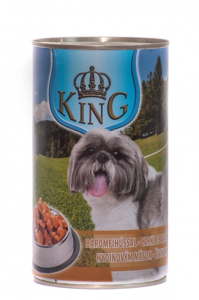 King Dog, conserva cu carne de pasare, 1240 g 1240 imagine 2022