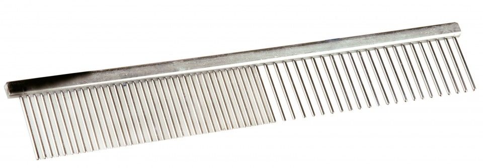 Pieptene metal cu dinti medii/ largi – M/ L (19×3.5 cm) – 5432
