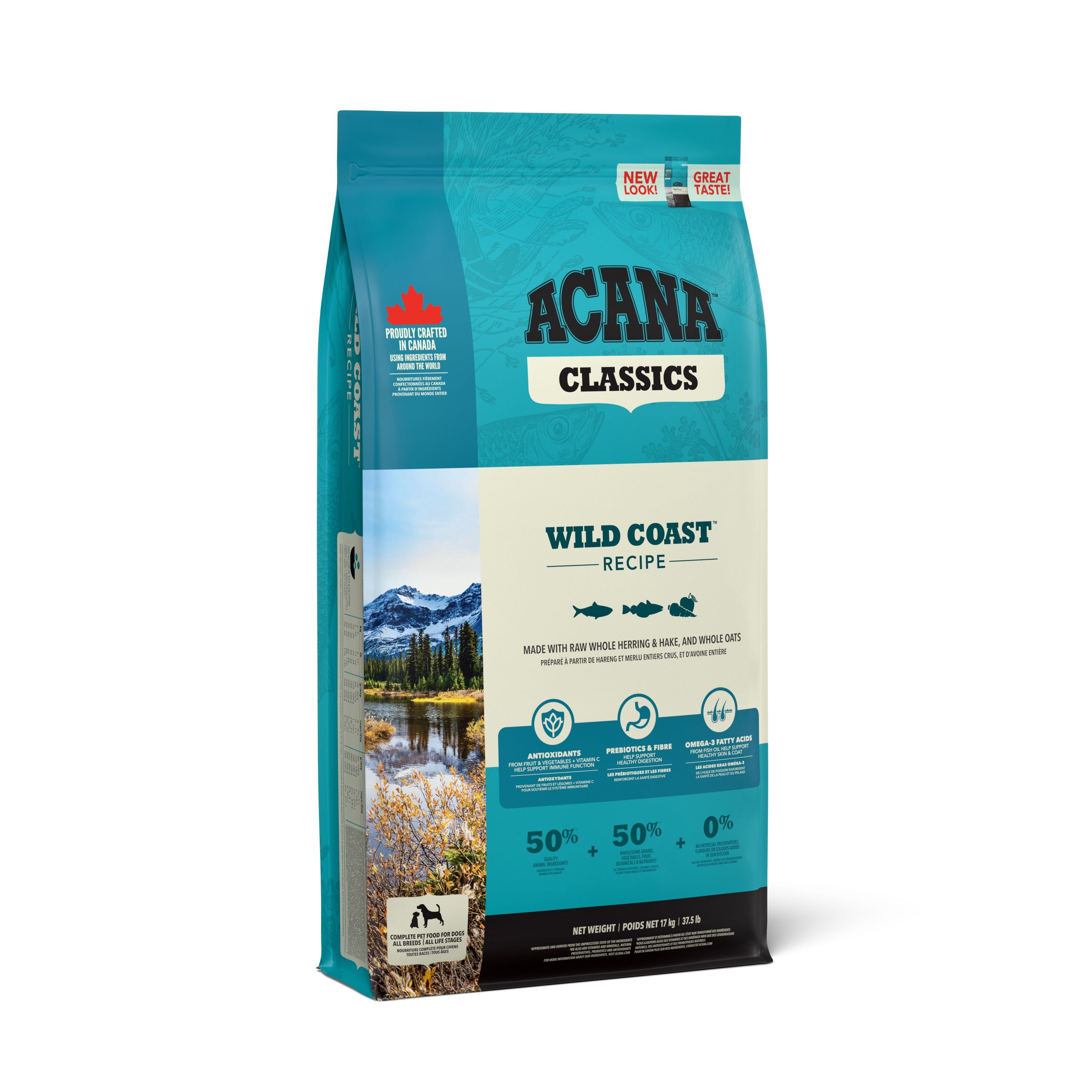 Acana Dog Clasic Wild Coast, 17 kg Acana imagine 2022
