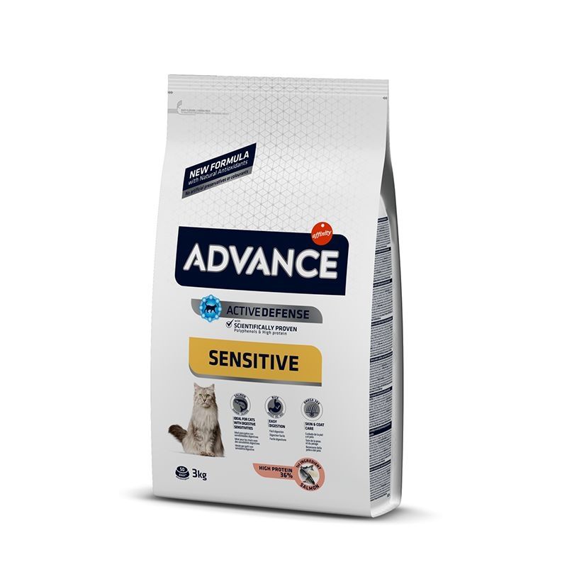 Advance Cat Adult Somon Sensitive, 3 Kg