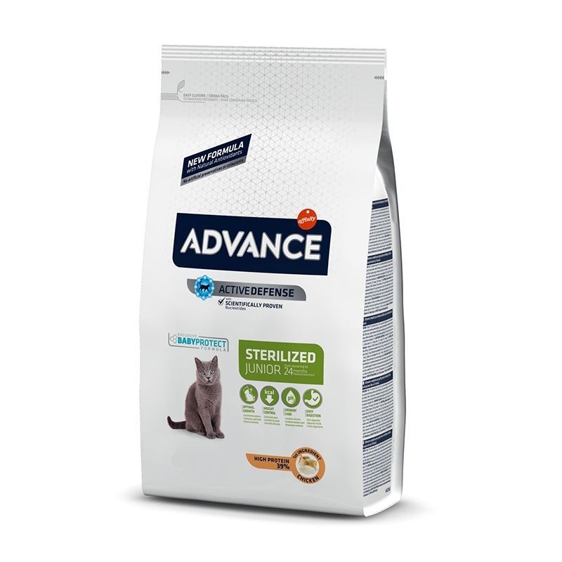 Advance Cat Sterilised Junior, 10 kg Advance imagine 2022