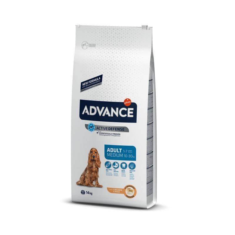 Advance dog medium adult, 14 kg