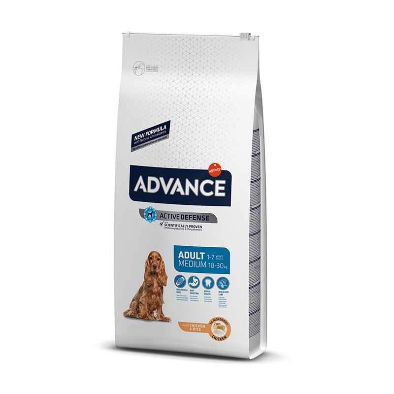 Advance dog medium adult, 3 kg
