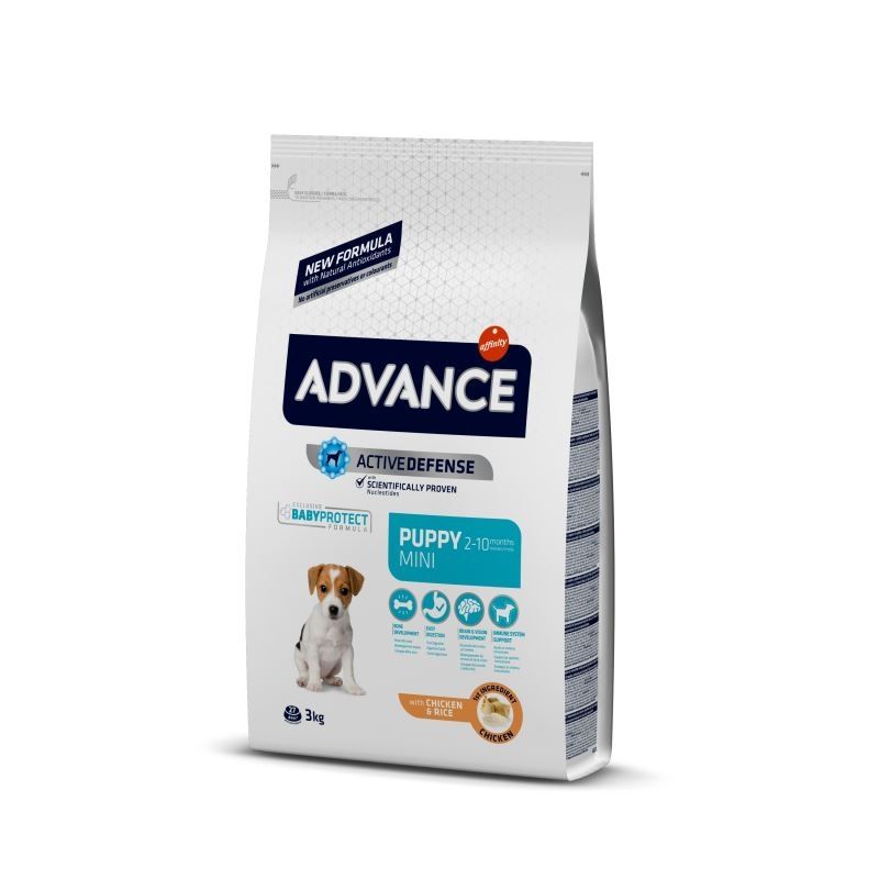 Advance Dog Mini Puppy Protect, 3 kg Advance imagine 2022
