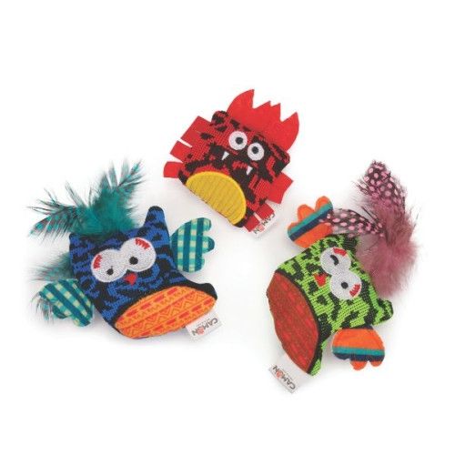 Jucarie Pisici, Camon Little Birds, 10 cm