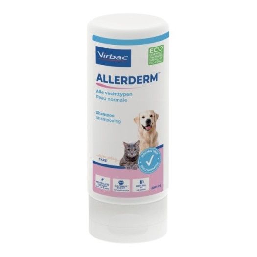 Sampon pentru piele normala, Allerderm, 250 ml