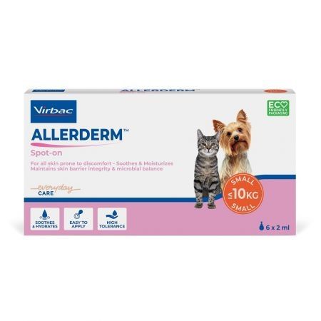 Allerderm Spot On 2 ml (<10 kg), 6 pipete