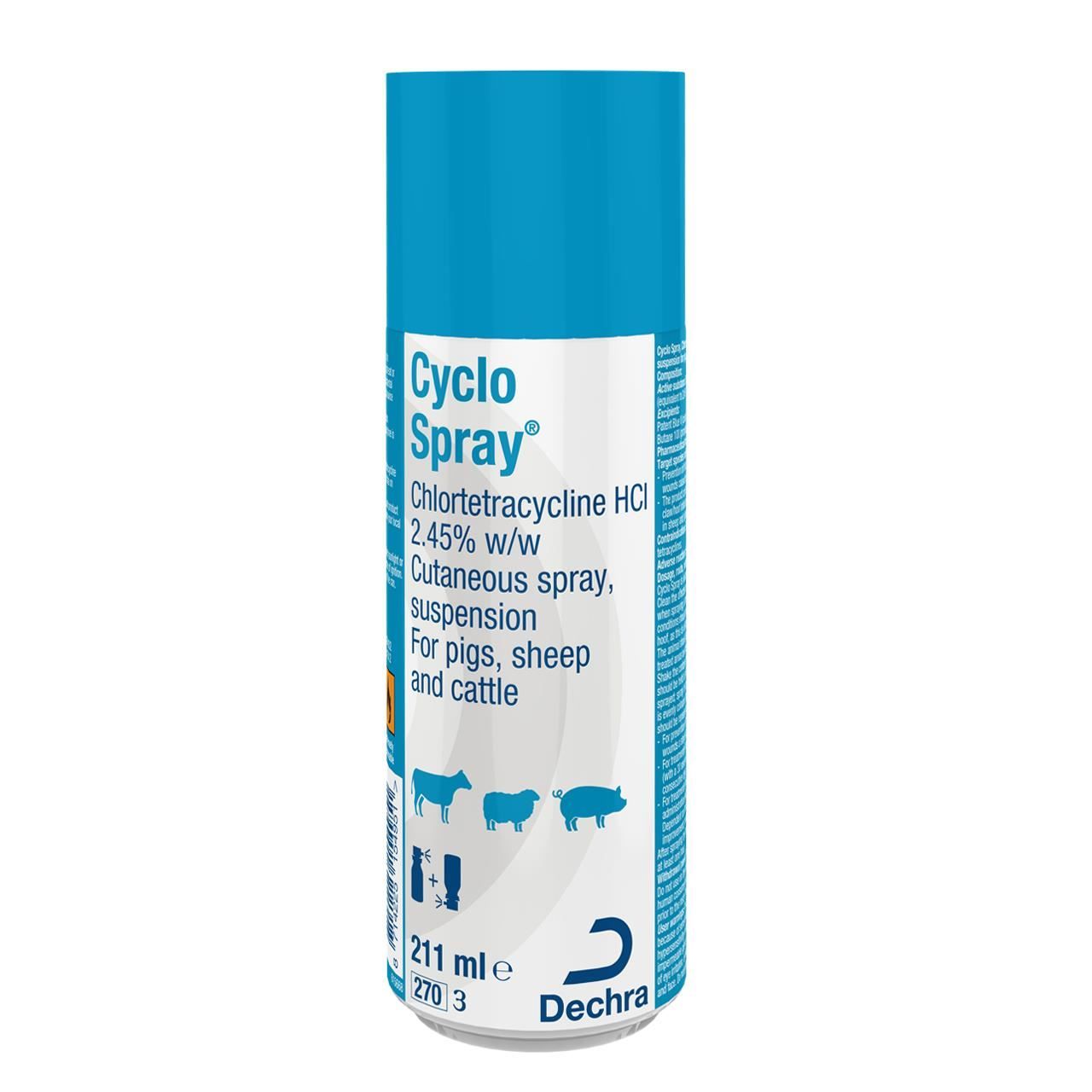 Antiinfectios Local Cyclo Spray, 200 ml