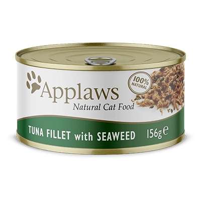 Applaws Tuna Fillet with Seaweed, conserva, 156 g