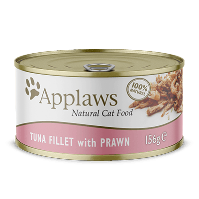 Applaws Tuna Fillet with Prawn, conserva, 156 g