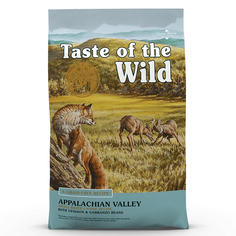 Taste of the Wild Appalachian Valley Small Breed Canine Recipe, 2 kg Appalachian imagine 2022