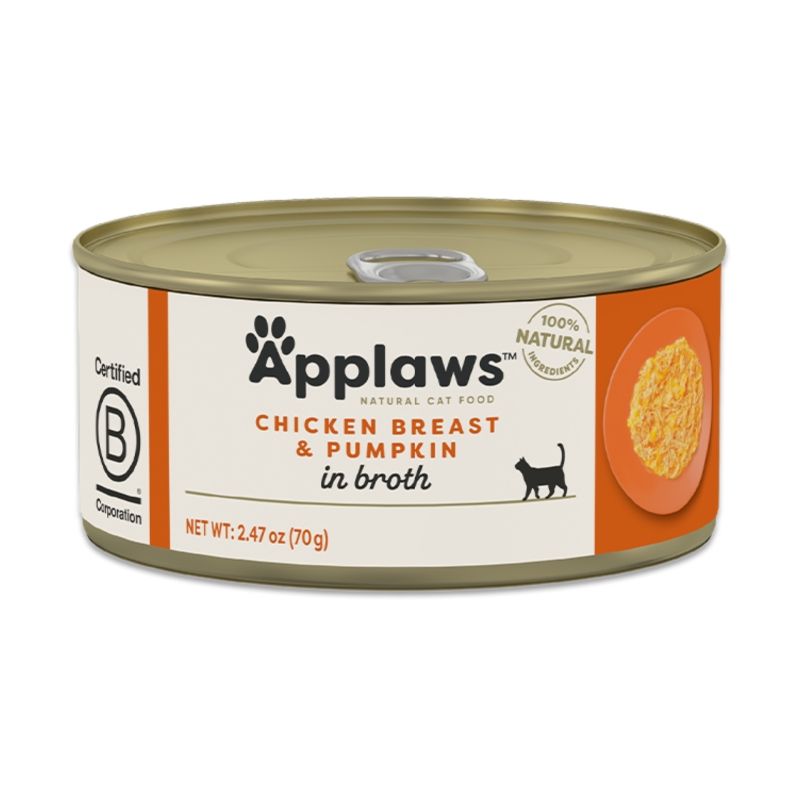 Applaws Chicken Breast with Pumpkin, conserva, 70 g