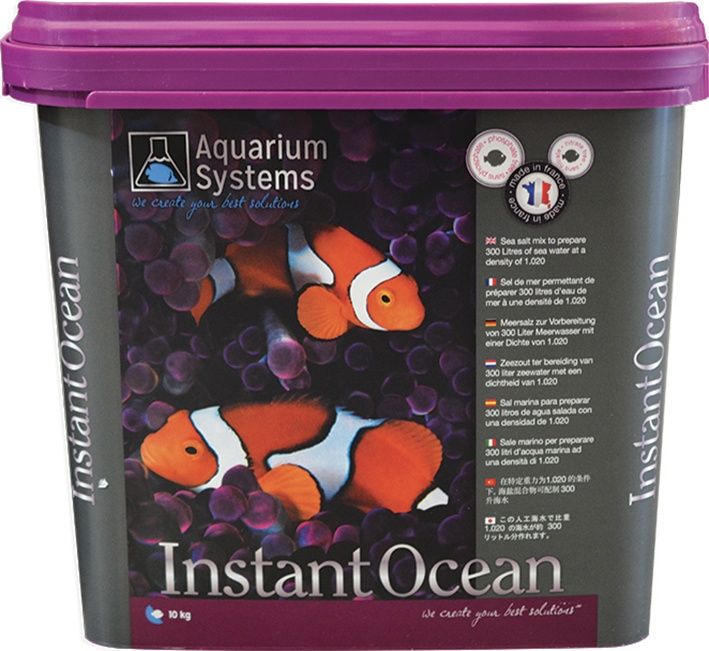 Aquarium Systems – Sare marina Instant Ocean 10Kg , galeata 10Kg