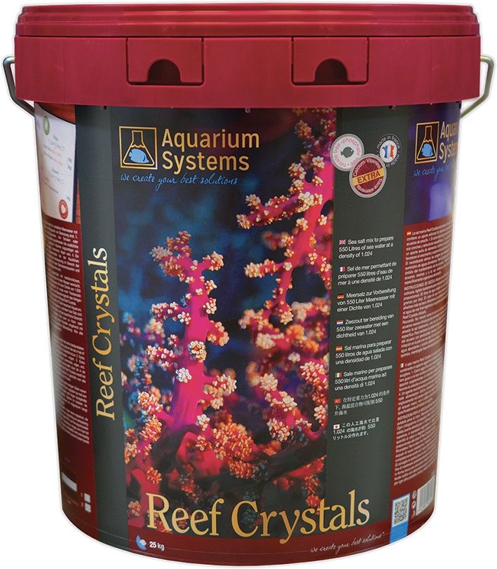 Aquarium Systems – Sare marina Reef Crystals 25Kg, galeata 25kg
