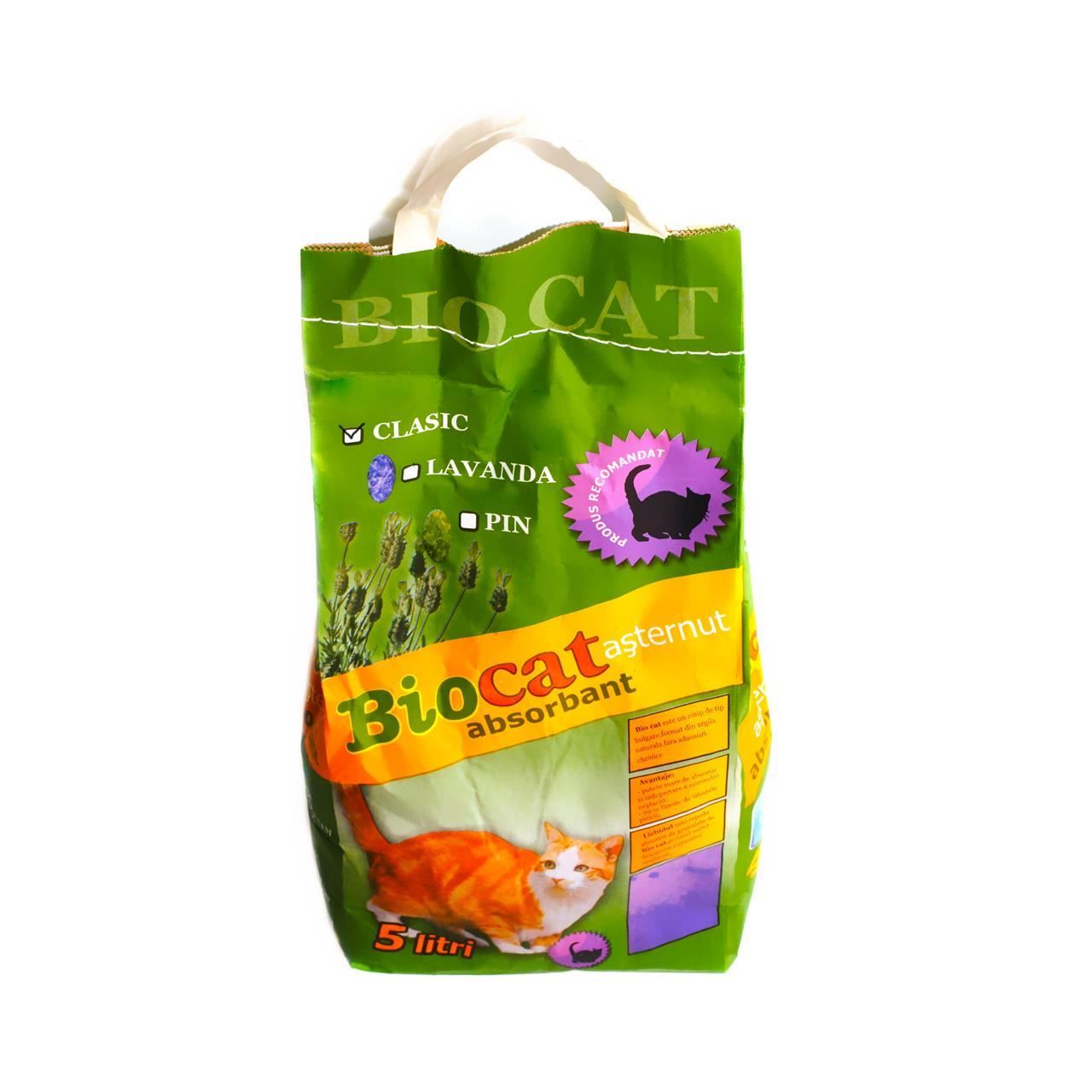 Asternut Pentru Litiera Pisici Nisip Biocat 4,6 Kg 46
