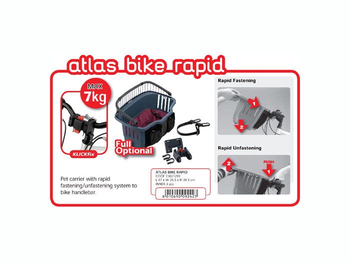 ATLAS BIKE – Cos De Transport Pentru Bicicleta