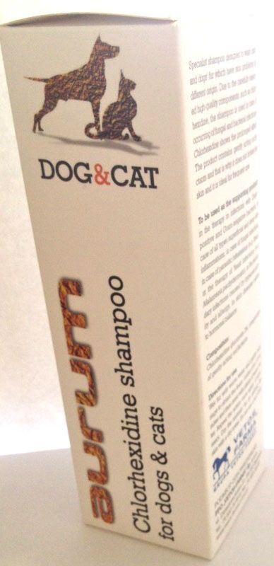 AURUM Sampon cu clorhexidina pentru caine si pisica, 250 ml 250