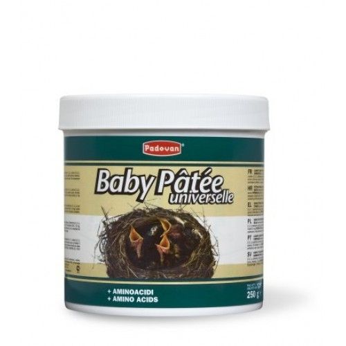 Hrana pasari Padovan Baby Patee Universelle, 250 g 250