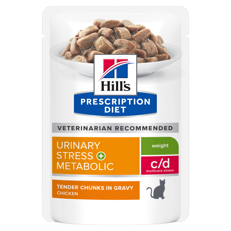 Hill’s PD Feline C/D Stress plus Metabolic, 85 g Diete veterinare Pisici 2023-09-26