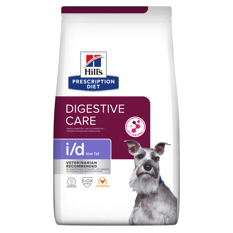 Hill’s PD Canine I/D Low Fat, 4 kg