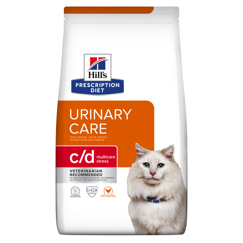 Hill’s PD Feline C/D Multi Stress, 8 kg Diete veterinare Pisici 2023-09-26