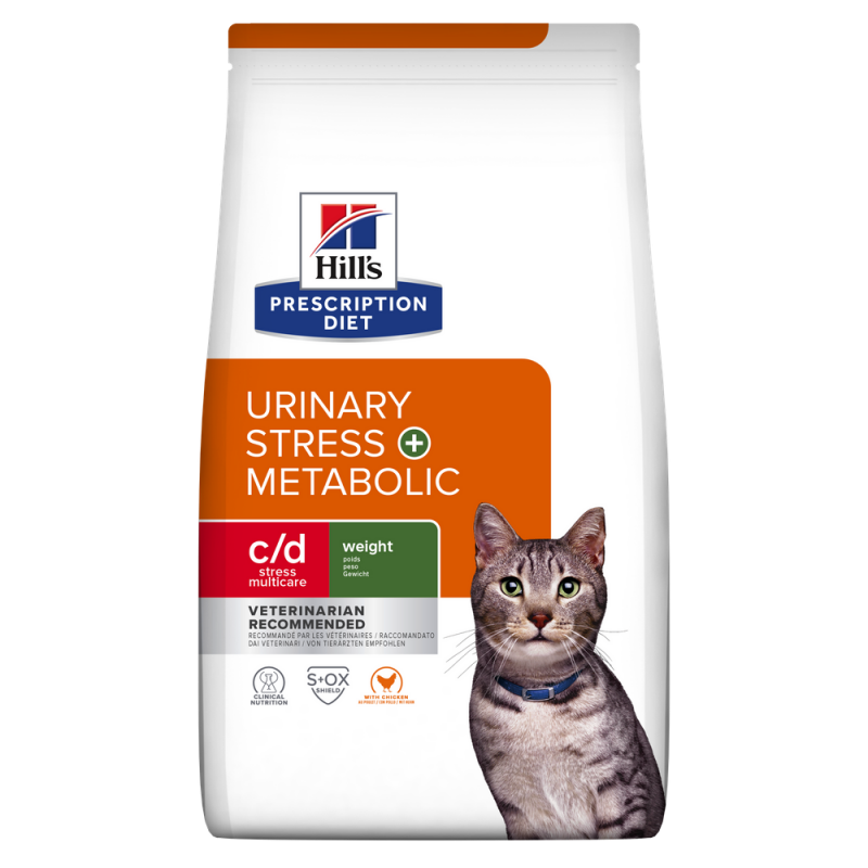 Hill\'s PD Feline C/D Stress plus Metabolic, 3 kg