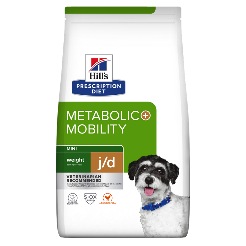 Hill’s PD Canine Metabolic + Mobility Mini, 6 kg Caini