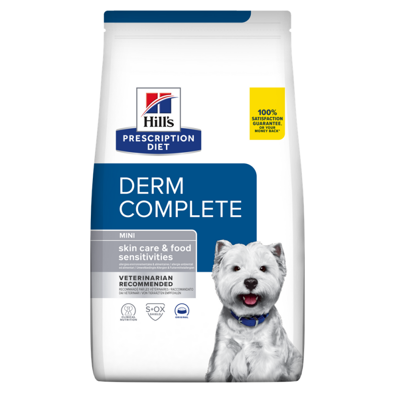Hill\'s Prescription Diet Canine Derm Complete Mini, 1 kg