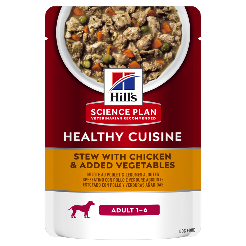 Hill’s SP Canine Adult Chicken & Vegetables Stew, 90 g Adult