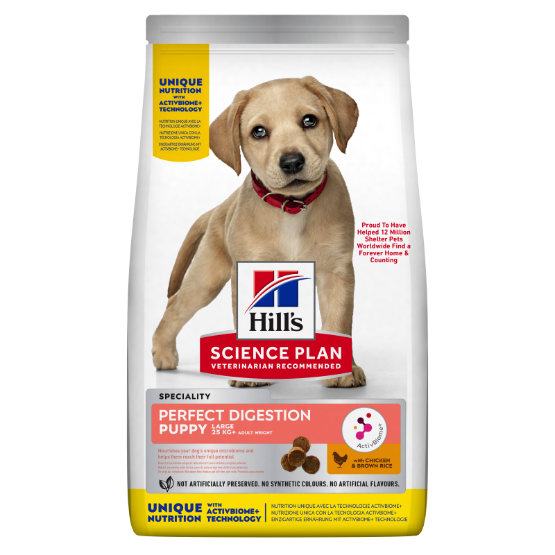 Hill\'s Science Plan Canine Puppy LB Perfect Digestion, 2.5 kg