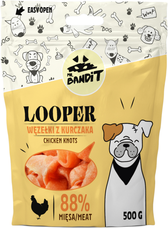 Mr. Bandit Looper, Pui, 500 G