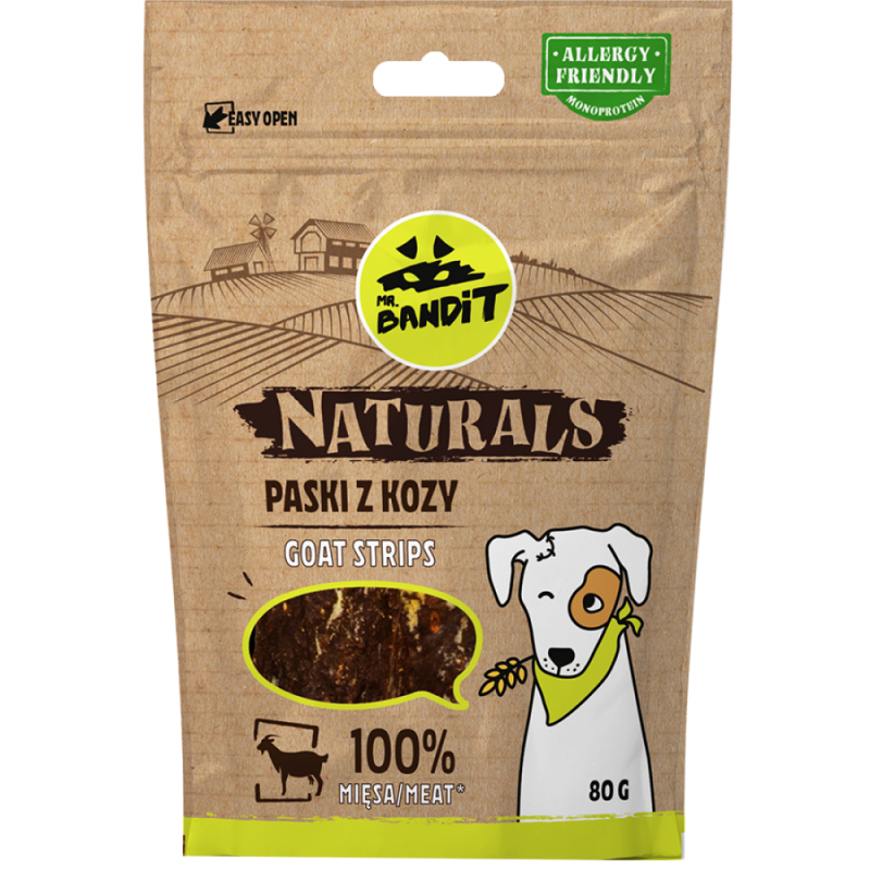 Mr. Bandit Naturals, Capra, 80 g